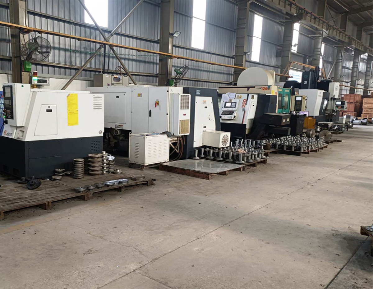 Interior of the SteelFlange Industries forging and CNC machining plant