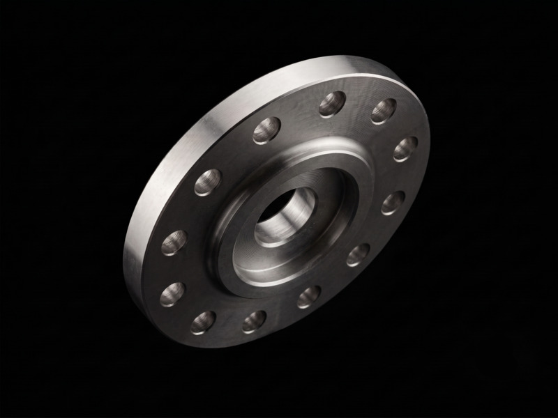 Socket weld flange with counter-bored socket